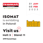 Isomat Budma Exhibition Banner