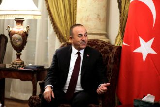 Turkish Foreign Minister Cavusoglu Meets With His Egyptian Counterpart In Cairo