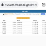 Hellenic Train Tickets 10 Stamatopoulou 08 03 2023