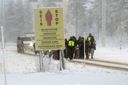 Finland Russia Politics Migration Border