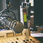 Microphone,in,radio,studio