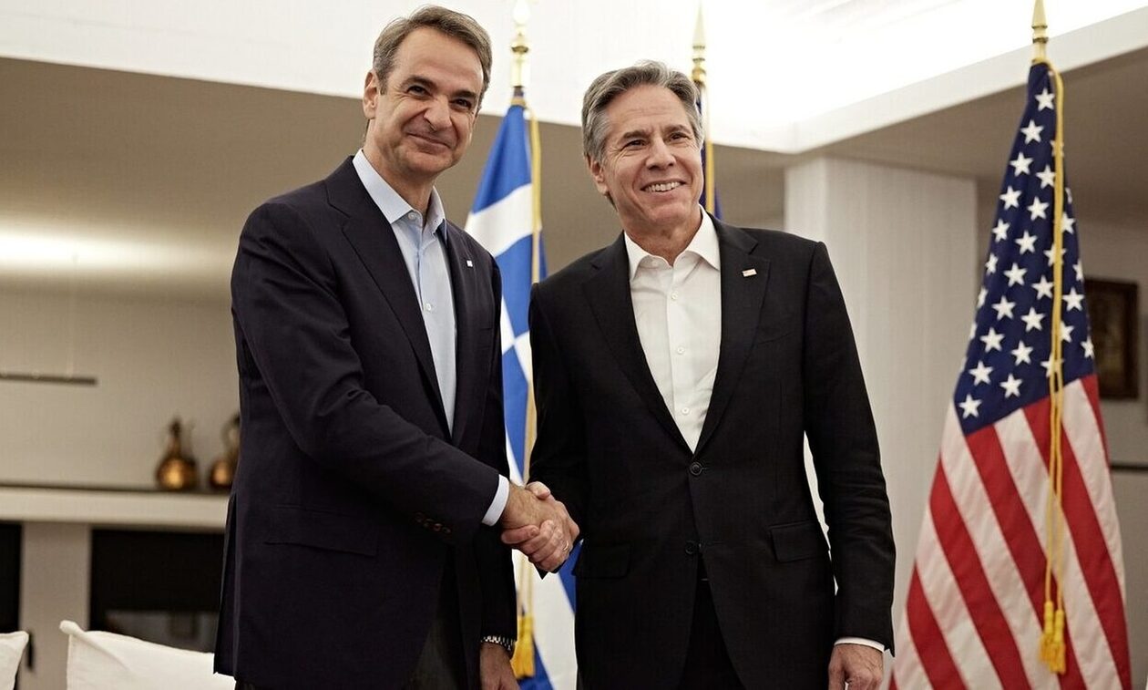 Mitsotakis Blinken