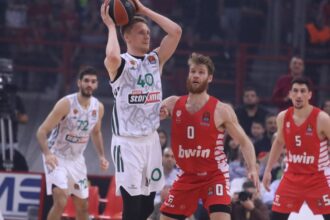 [360392] Euroleague 2022 2023 / ΟΛΥΜΠΙΑΚΟΣ ΠΑΝΑΘΗΝΑΪΚΟΣ. (ΜΑΡΚΟΣ ΧΟΥΖΟΥΡΗΣ / Eurokinissi)