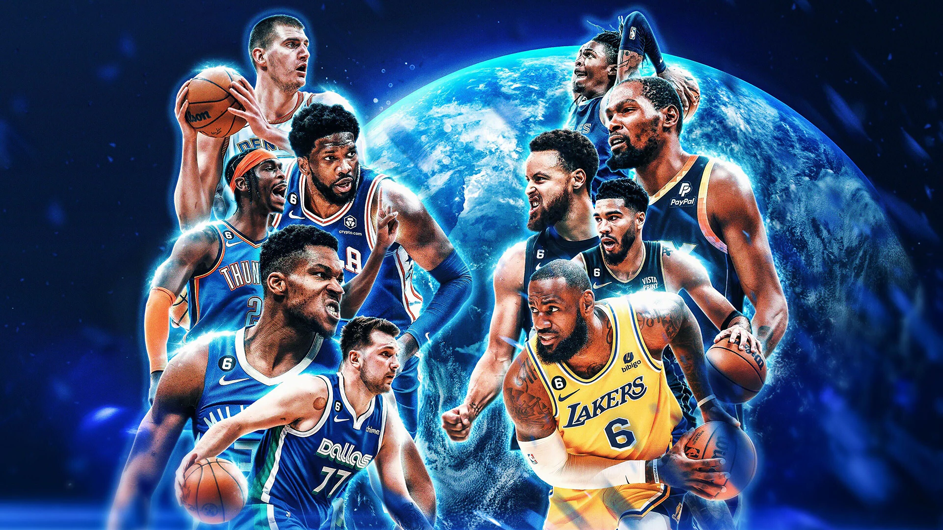 Nba Vs World Graphic