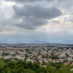 Panoramic View Cloudy Athens Taken 600nw 2044067429