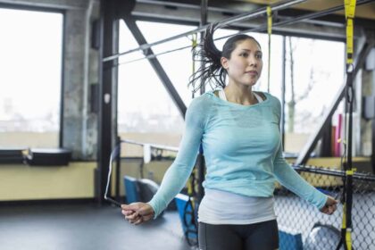 Woman Jumping Rope To Improve Cardiorespiratory Endurance1