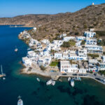 Aerial,view,of,katapola,vilage,,amorgos,island,,cyclades,,aegean,,greece