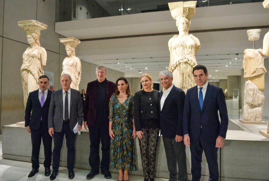 Sir stephen fry champions the reunification of the parthenon sculptures